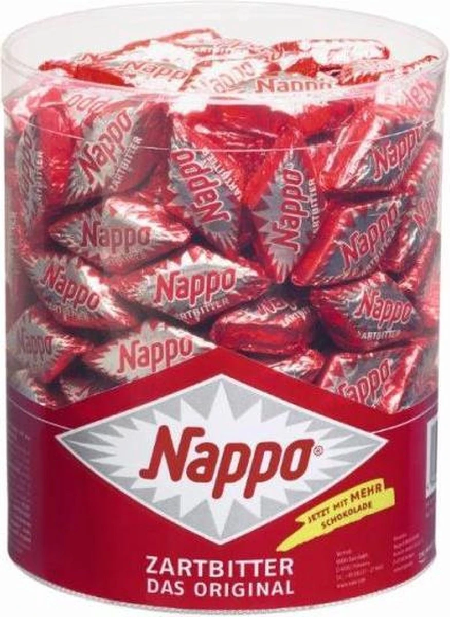 Nappo Pure Chocolade 200 Stuks 2 Nappo Pure Chocolade 200 Stuks - Afbeelding 2
