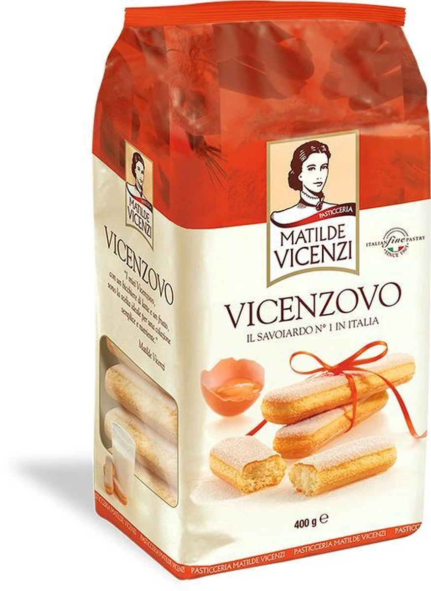 Matilde Vicenzi Vicenzovo No. 1 Savoiardi Van Italië | Italiaanse Lange Vingers | Koek | Koekjes | Koeken Bakken | Tiramisu | Amaretto | Dessert 1 Matilde Vicenzi Vicenzovo No. 1 Savoiardi Van Italië | Italiaanse Lange Vingers | Koek | Koekjes | Koeken Bakken | Tiramisu | Amaretto | Dessert