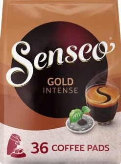 Senseo Gold Intense Koffiepads - 7/9 Intensiteit - 4 X 36 Pads -Voedsel Serie Winkel 886x1200