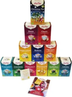 Yogi Tea Top 12 - 12 Pakjes X 17 Theezakjes - Incl. Gratis Yogi Tea Sun Salutation Brochure En Een Gratis Theezakje. -Voedsel Serie Winkel 894x1200 2