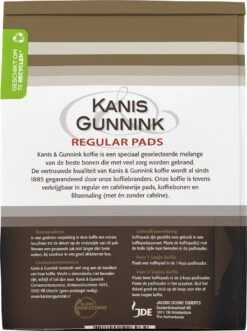 Kanis & Gunnink Regular Koffiepads - 10 X 36 Pads -Voedsel Serie Winkel 895x1200 1