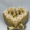 Chocolade XL Hart Geschenk - Valentijn Cadeau - Ferrero Rocher Valentijn Cadeau - Valentijnsdag Geschenk - Liefde - Moederdag