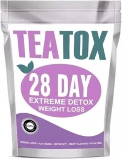 TeaTox™ 28 Dagen Afvallen Detox - Thee - Detox + E-book 30 Recepten -Voedsel Serie Winkel 917x1200