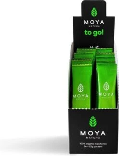 MOYA Matcha Thee To Go! Traditional - 24 Matcha Poeder Zakjes - 1,5 G -Voedsel Serie Winkel 919x1200 1
