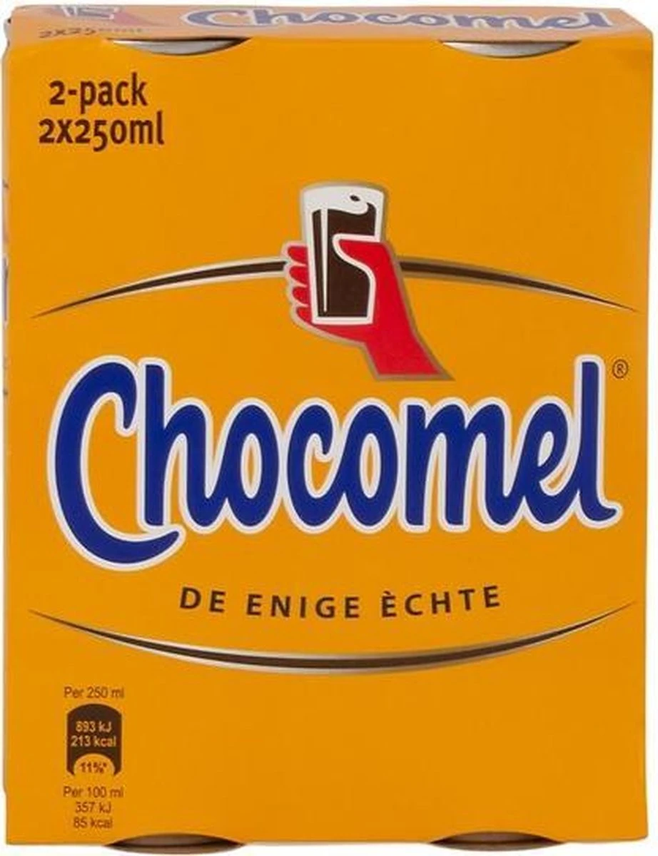Chocomel Vol Blikjes - 24 X 250 Ml 4 Chocomel Vol Blikjes - 24 X 250 Ml - Afbeelding 4