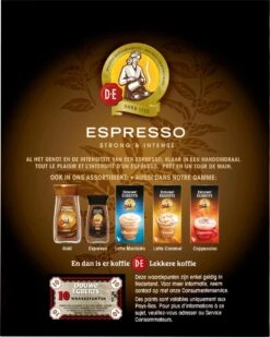 Douwe Egberts Espresso Sticks Oploskoffie - 6 X 25 Zakjes -Voedsel Serie Winkel 958x1200