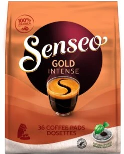 Senseo Gold Intense Koffiepads - 7/9 Intensiteit - 4 X 36 Pads -Voedsel Serie Winkel 966x1200